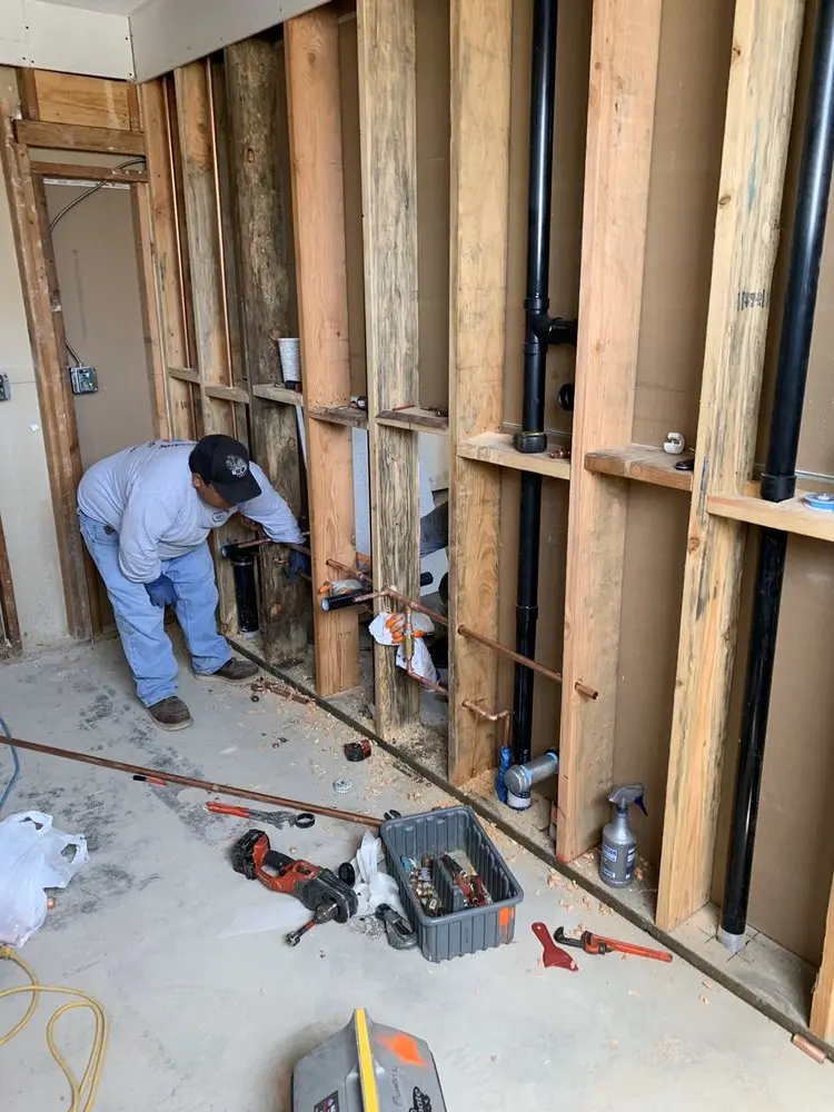 Commercial rough-in plumbing for Commercial Plumbing in Pine Orchard